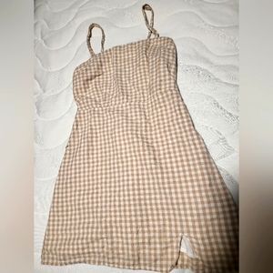 Abercrombie and Fitch Gingham mini dress